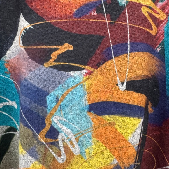 Jess & Jane 3/4 Sleeve Flannel Tunic Top NWT - Picture 5 of 5